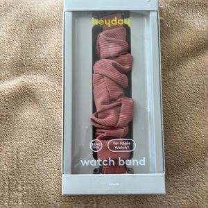 Flexible fabric watch band for Apple Watch